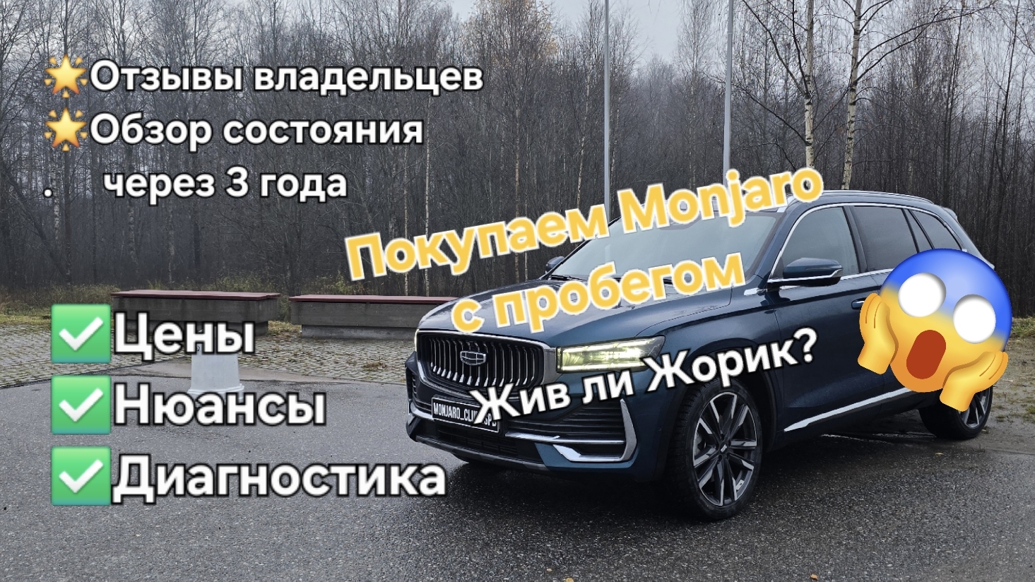 Покупка Geely Monjaro с пробегом -Чего ждать? На что обратить внимание? Обзор состояния и отзывы 🌟
