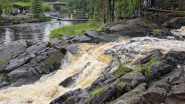Рускеальские водопады
