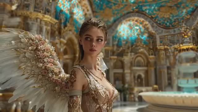 Fantasy Dreamlike Daughters of the Pearlspire Palace AI Music Video