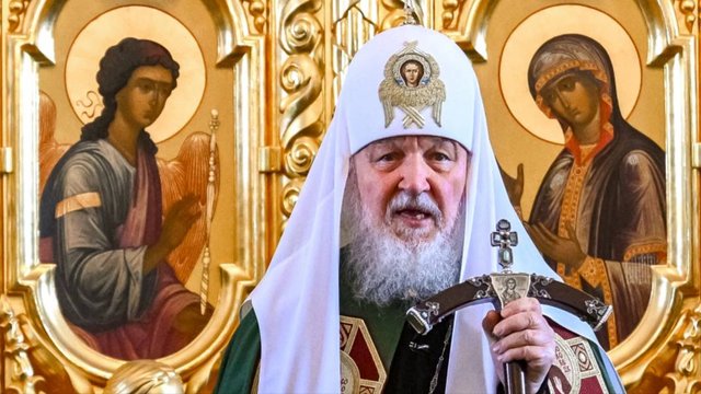 Патриарх Кирилл совершил всенощное бдение в Богоявленском кафедральном соборе