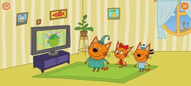 Три Кота Мультфильм Игра Пиццерия