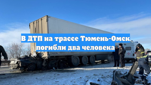 В ДТП на трассе Тюмень-Омск погибли два человека