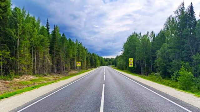 Дорога к деревне Шапша введена в эксплуатацию после капремонта