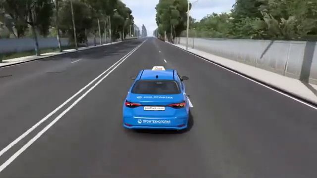 Экзамен в ГИБДД вождение.