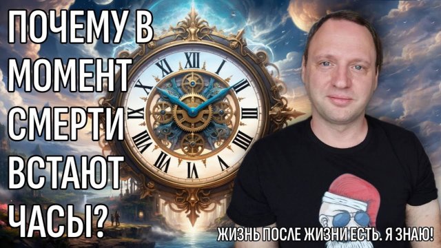 Часы встают в момент смерти - Вот, что это значит | Жизнь после жизни есть. Я знаю!