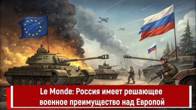 Le Monde Россия имеет решающее военное преимущество над Европой