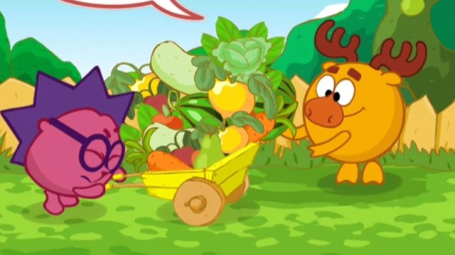 Смешарики. Кулинария. Мультфильм игра