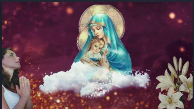 Очень Красивая Песнь БОГОРОДИЦЕ -" Царица Небесная"