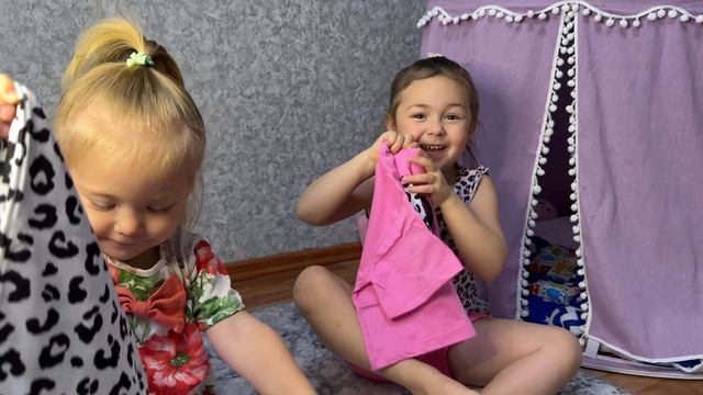 Сегодня распаковка и примерка пижамы! Рандомные покупки мамы в час ночи 🤣