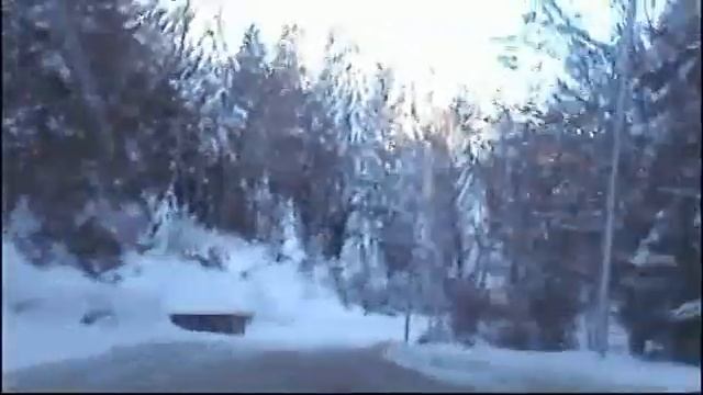 Болгария. Зима. Горные дороги