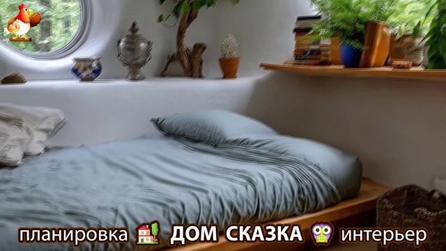Сказочный дом мечты – 3D идея для вдохновения с планировкой и интерьером 🏡🏚️🏠 вариант (442)