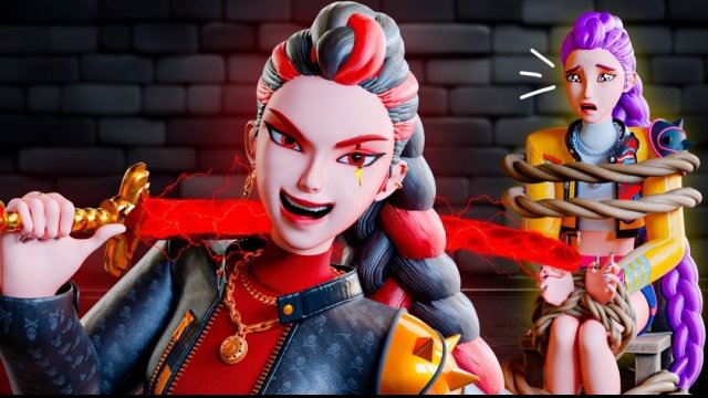 У РУМИ ЕСТЬ СЕСТРА?! Анимация ,K-Pop Охотницы на Демонов'