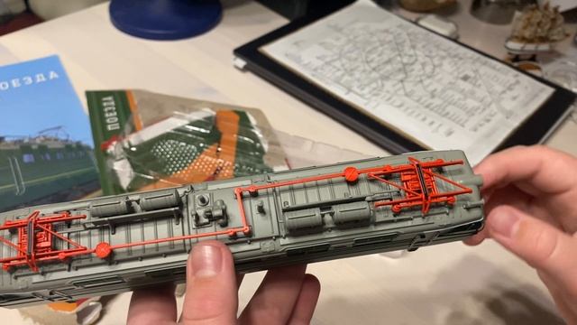 Распаковка наши поезда модимио вл60к 1 выпуск перевыпуск 2 часть