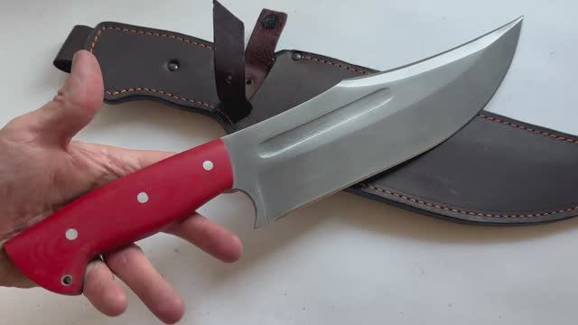Нож БОУИ-2. Мощный надёжный тесак! (Bowie knife)