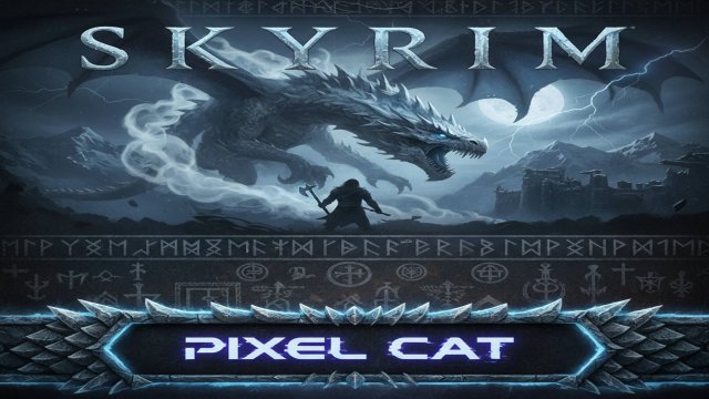 Скайрим,Режим "ВЫЖИВАНИЕ",ЛУЧНИК!🐱👤#2