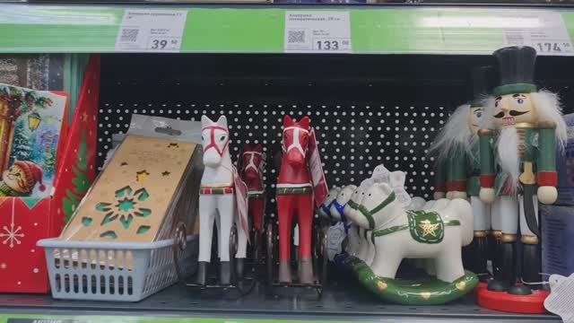 Обзор новогоднего отдела в Фикс Прайсе!🎉Цены приятно удивляют.Обзор покупок.🎉