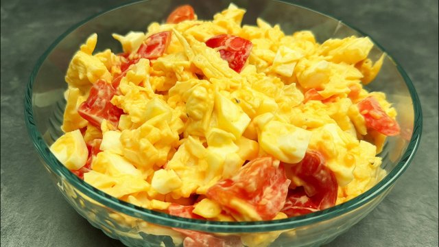 Легкий, вкусный салат для обеда или ужина!