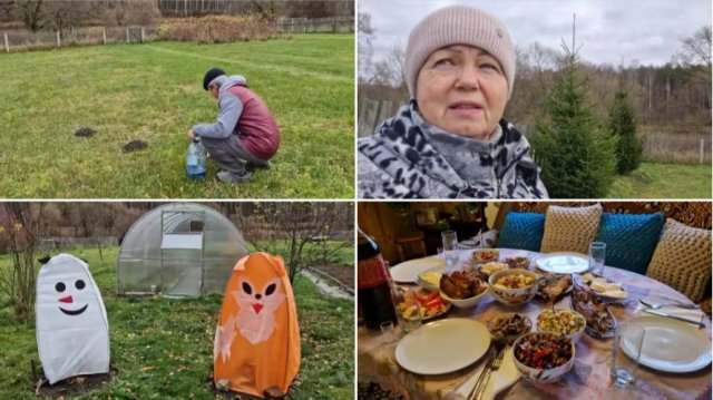 ПОГОНЯЛИ КРОТА И УСТАНОВИЛИ ПОДАРКИ ОТ РИТОЧКИ. ПРОДОЛЖАЕМ ПРАЗДНОВАТЬ ДЕНЬ РОЖДЕНИЯ.