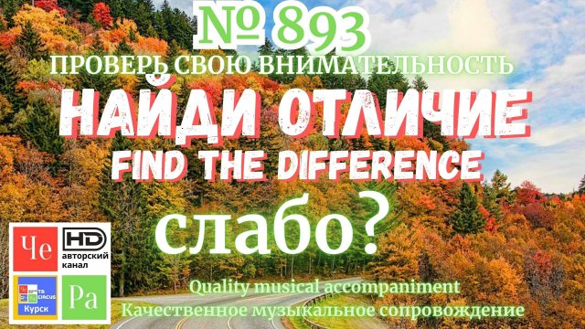 "Найди отличие" / "Spot the Difference" _ выпуск № 893