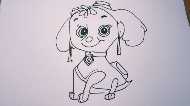 Щенячий патруль. Рисуем Вместе.