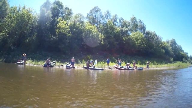 Сплав на байдарках по реке Черемшан