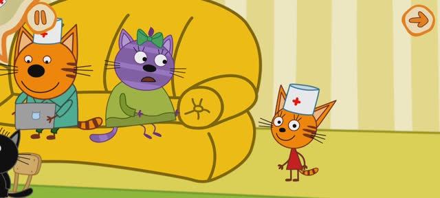 Три Кота Мультфильм Доктор для котиков