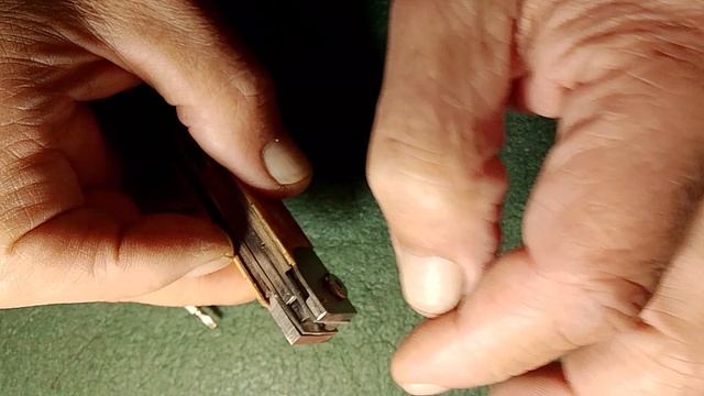 Проверка собранног вчерновую ножа