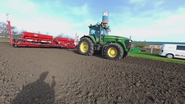 Зерновая механическая сеялка KUHN PREMIA 9000 TRC / Обзор, настройка, работа в поле. 05.11.2025.