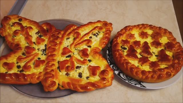 БЮДЖЕТНЫЙ рецепт ПЫШНЫЕ дрожжевые ПИРОГИ с ТВОРОГОМ вкусная домашняя выпечка