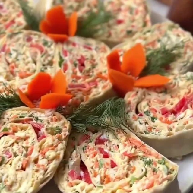 😋 Яркая и вкусная закуска
