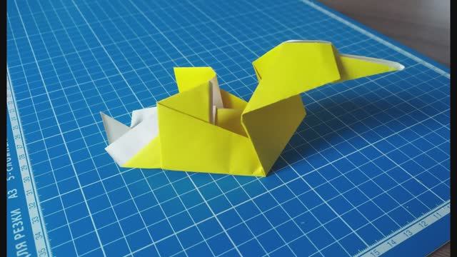 ОРИГАМИ От простого к сложному "Уточка мандаринка"