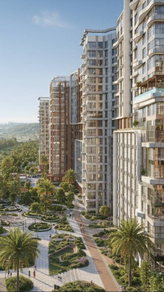 Светский лес. Концепция ЖК и рендеры