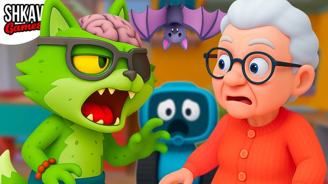 КОТ стал ЗОМБИ в I Am Cat VR! 🧟🐱 БАБУЛЯ в ШОКЕ! / часть 53 /