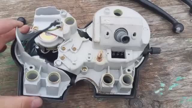 Восстановление мопеда после ДТП серия 1.