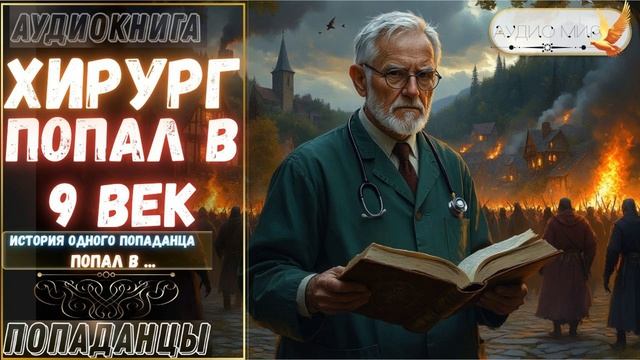 АУДИОРАССКАЗ ПОПАДАНЕЦ ХИРУРГ ПОПАЛ В 9 век часть 1.1