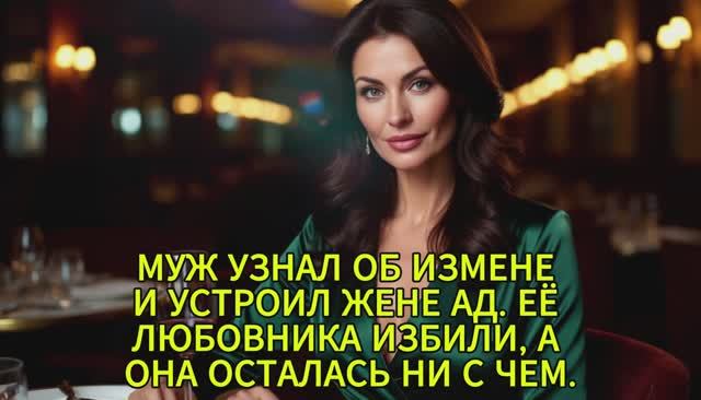 МУЖ УЗНАЛ ОБ ИЗМЕНЕ И УСТРОИЛ ЖЕНЕ АД. ЕЁ ЛЮБОВНИКА ИЗБИЛИ, А ОНА ОСТАЛАСЬ НИ С ЧЕМ.