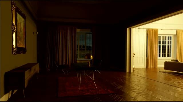 Визуализация интерьера Corona render Cinema 4d