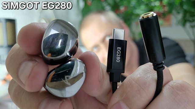 SIMGOT EG280 - ИГРОВЫЕ HI-FI НАУШНИКИ С ЦАП УСИЛИТЕЛЕМ