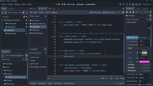 6 - Game 1 Endless Jumper - Sky Pogo - 31 - Game Over