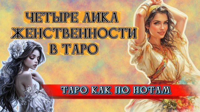 🌷Четыре Лика Женственности в Таро💖 - От Девственницы до🔥 Покорительницы