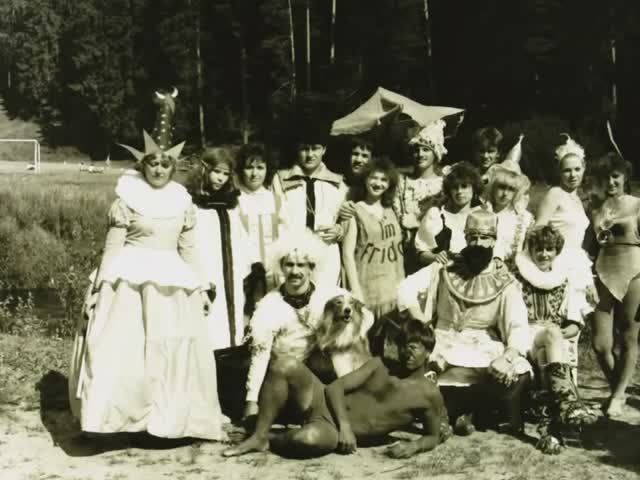 Пионерский лагерь Юный Кировец! 1988г. ч.2. Праздник Нептуна! Спектакли, сценки, костюмы!