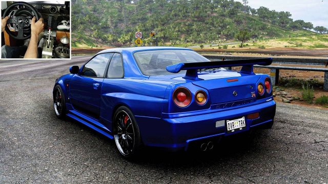 Nissan Skyline R34 GTR (700HP) - Forza Horizon 5 | Thrustmaster T300RS Gameplay