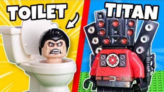 Распаковываем ВСЕ минифигурки LEGO ДЛЯ УНИТАЗА SKIBIDI…