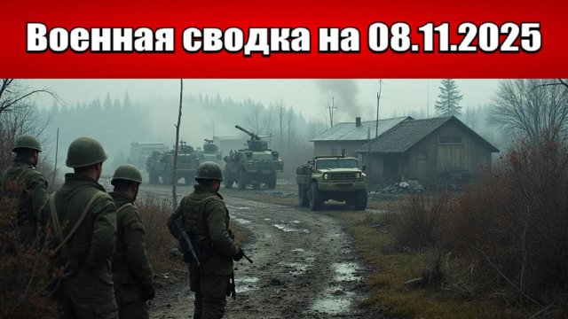 «Армия России окружила Покровск, заняв последнее село в серой зоне!»: Военная сводка на 08.11.2025