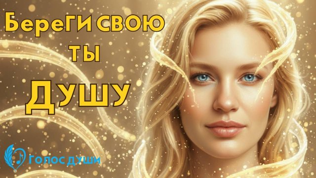 🎵 Премьера! «Береги свою ты Душу» | Авторское видео и стихи канала Голос Души 💖