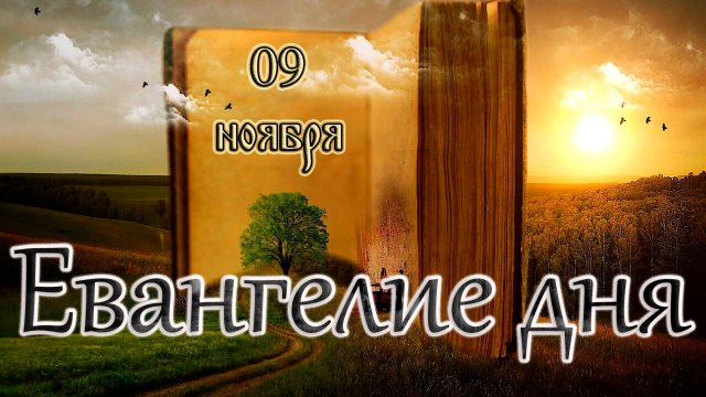 Апостол, Евангелие и Святые дня. Неделя 22-я по Пятидесятнице. (09.11.25)