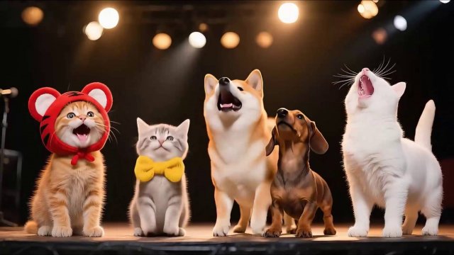 Котики и их друзья