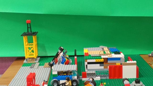 Лего зомби апокалипсис. Начало.