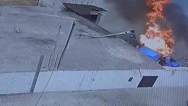 Пилот разбившегося в Дагестане вертолета старался сохранить управление: кадры