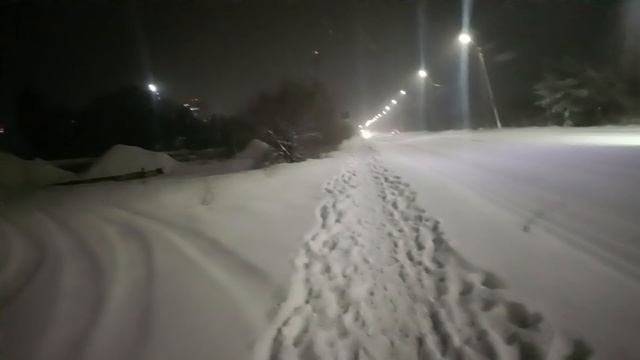 Снегопад в Улан-Удэ, 7 ноября, первый снег завалил Улан-Удэ